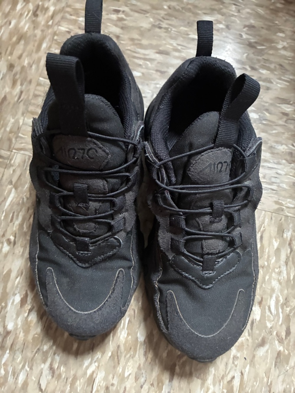 Nike Kids Black Sneakers air max size 13c